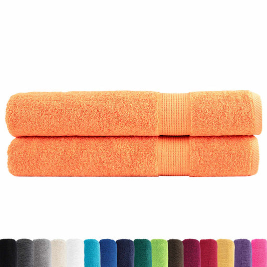 Premium Ručníky Solund 2 Ks Oranžové 600 G/M² Oranžová