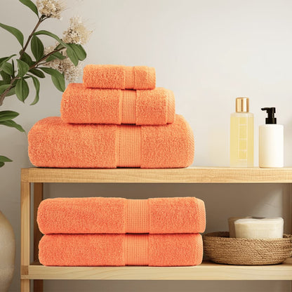 Premium Ručníky Solund 2 Ks Oranžové 600 G/M² Oranžová