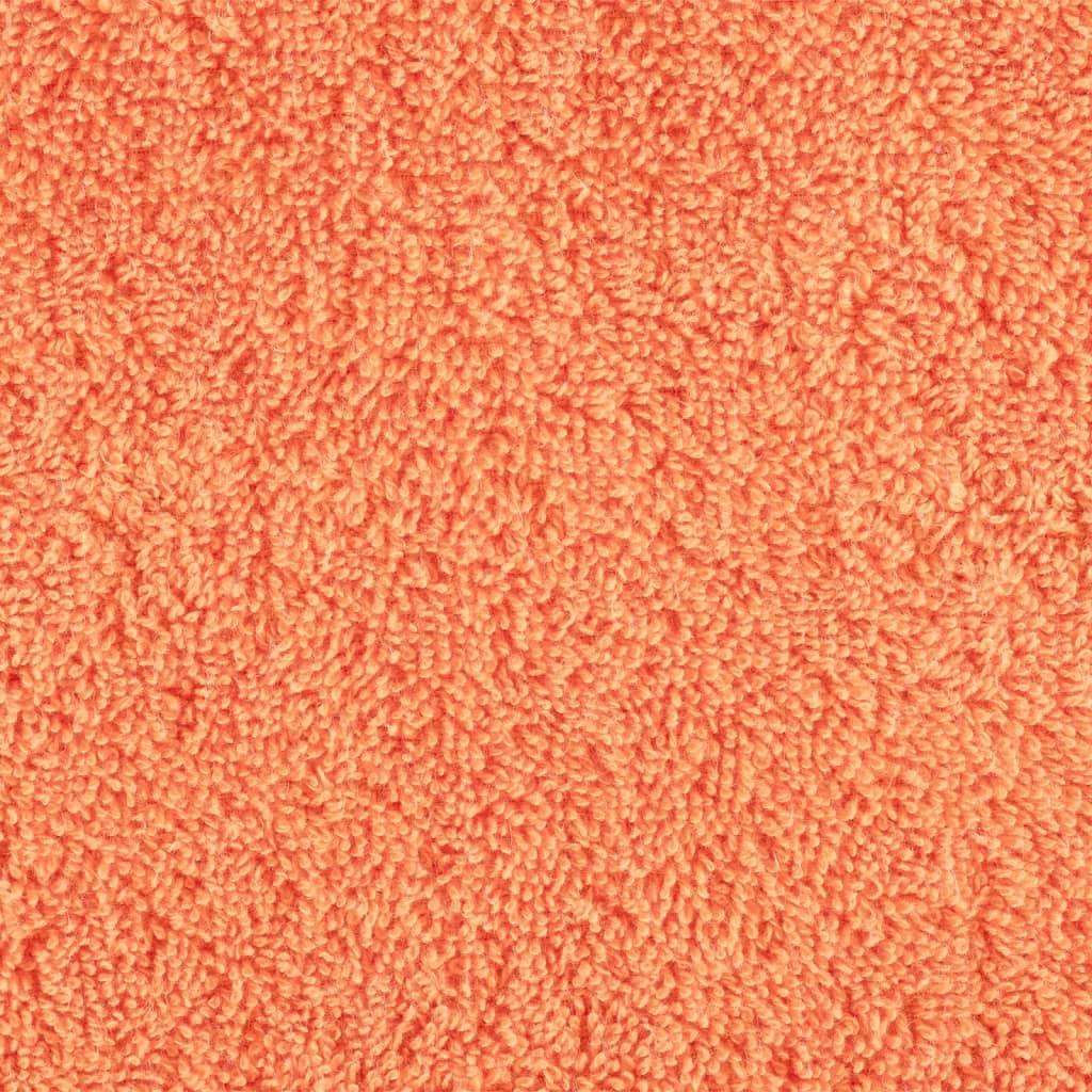Premium Ručníky Solund 2 Ks Oranžové 600 G/M² Oranžová