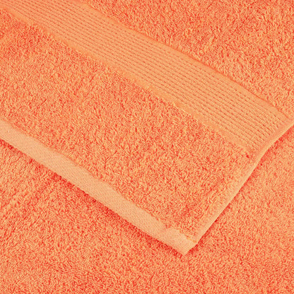 Premium Ručníky Solund 2 Ks Oranžové 600 G/M² Oranžová