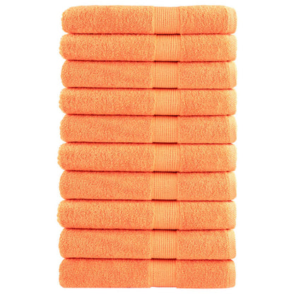Premium Ručníky Solund 2 Ks Oranžové 600 G/M² Oranžová