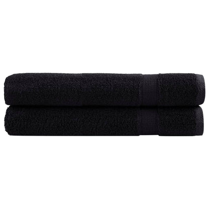 Premium Ručníky Solund 4 Ks Černé 600 G/M² Černá