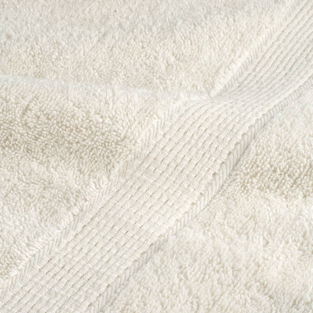 Premium Ručníky Solund 4 Ks 600 G/M² Krémová