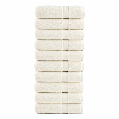 Premium Ručníky Solund 4 Ks 600 G/M² Krémová