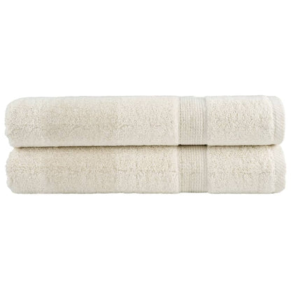 Premium Ručníky Solund 4 Ks 600 G/M² Krémová