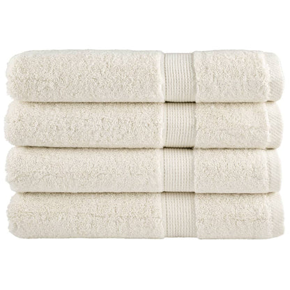 Premium Ručníky Solund 4 Ks 600 G/M² Krémová