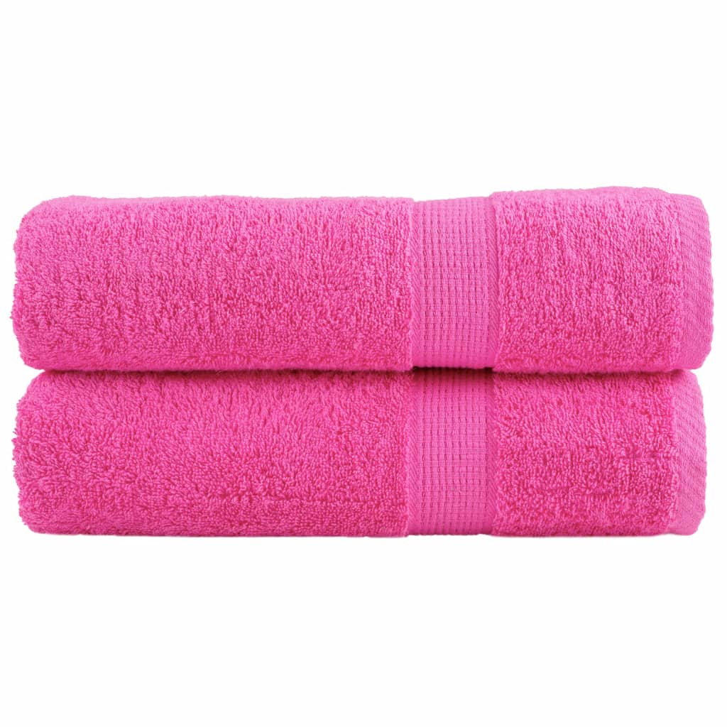 Premium Ručníky Solund 4 Ks Růžové 600 G/M² Růžová