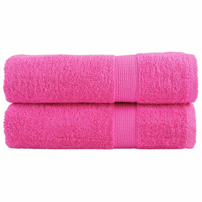 Premium Ručníky Solund 4 Ks Růžové 600 G/M² Růžová