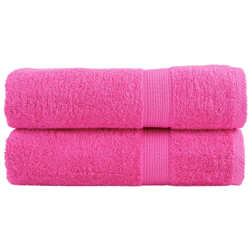 Premium Ručníky Solund 4 Ks Růžové 600 G/M² Růžová