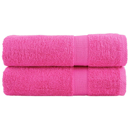 Premium Ručníky Solund 4 Ks Růžové 600 G/M² Růžová