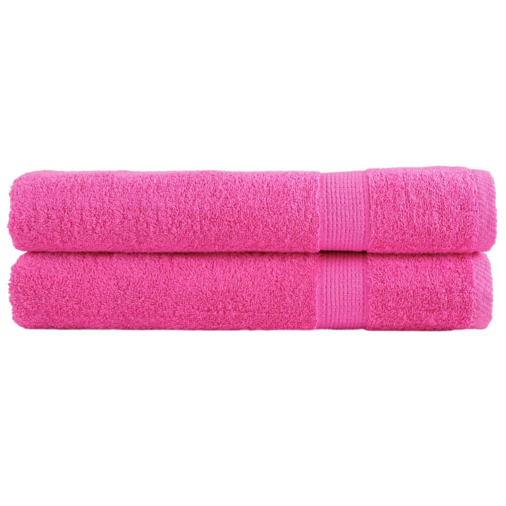 Premium Ručníky Solund 4 Ks Růžové 600 G/M² Růžová