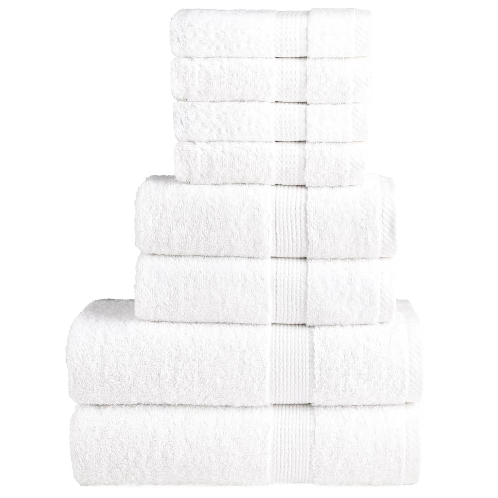 8Dílná Sada Ručníků Premium Solund Navy Modrá 600 G/M²