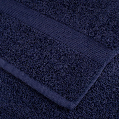8Dílná Sada Ručníků Premium Solund Navy Modrá 600 G/M²