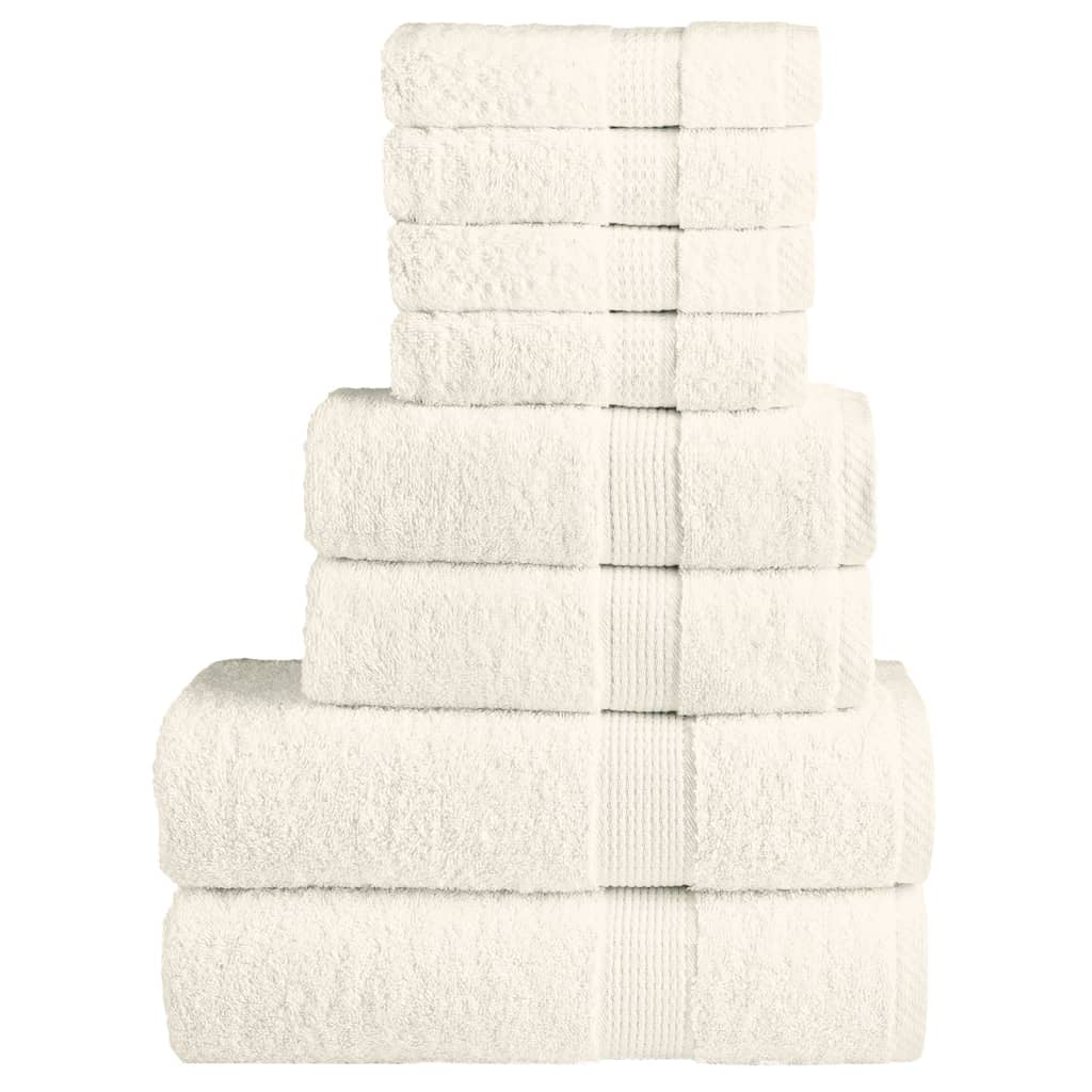 8Dílná Sada Ručníků Premium Solund Navy Modrá 600 G/M²