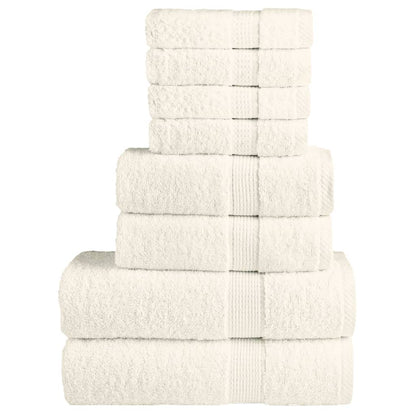 8Dílná Sada Ručníků Premium Solund Navy Modrá 600 G/M²
