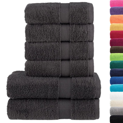 6Dílná Sada Ručníků Premium Solund 600 G/M²