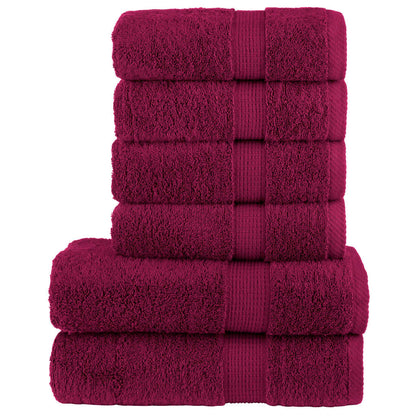 6Dílná Sada Ručníků Premium Solund 600 G/M²
