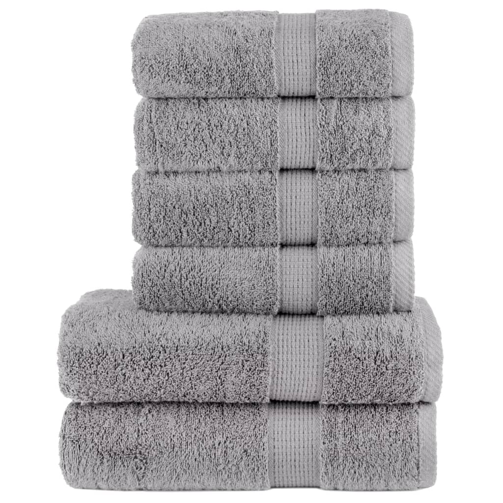 6Dílná Sada Ručníků Premium Solund 600 G/M²