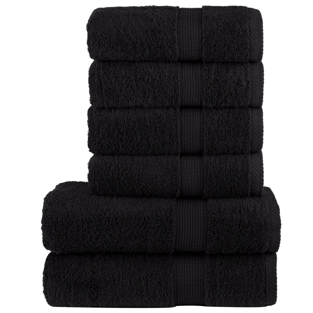 6Dílná Sada Ručníků Premium Solund 600 G/M²