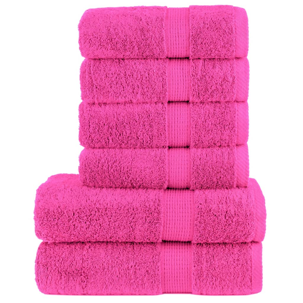 6Dílná Sada Ručníků Premium Solund 600 G/M²
