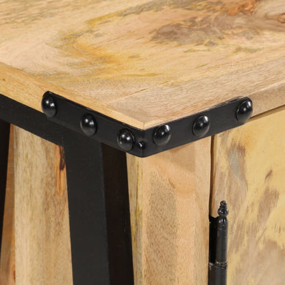 Příborník 88 X 30 X 69 Cm Masivní Mangovníkové Dřevo