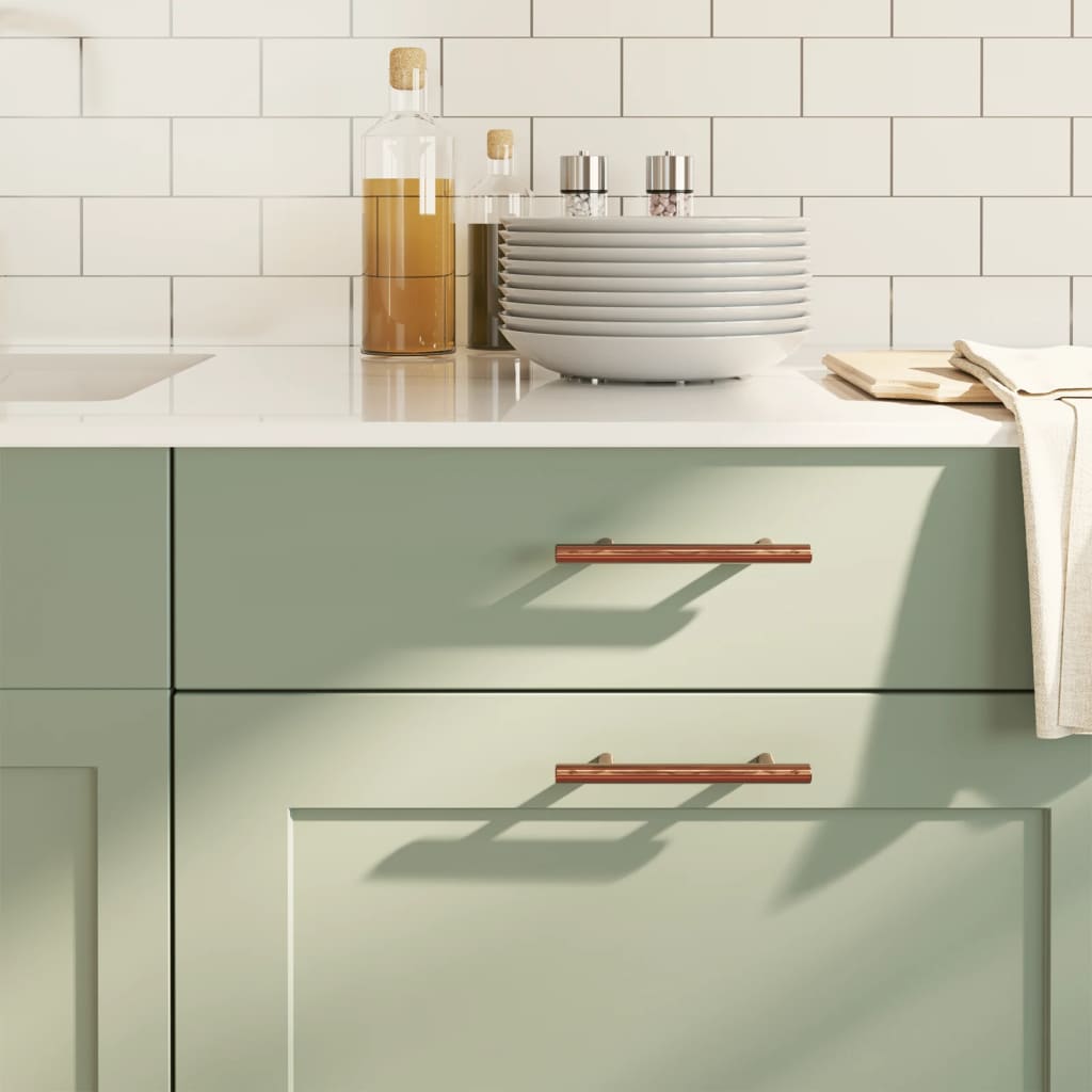 Nábytkové Úchytky 20 Ks Zlaté Nerezová Ocel