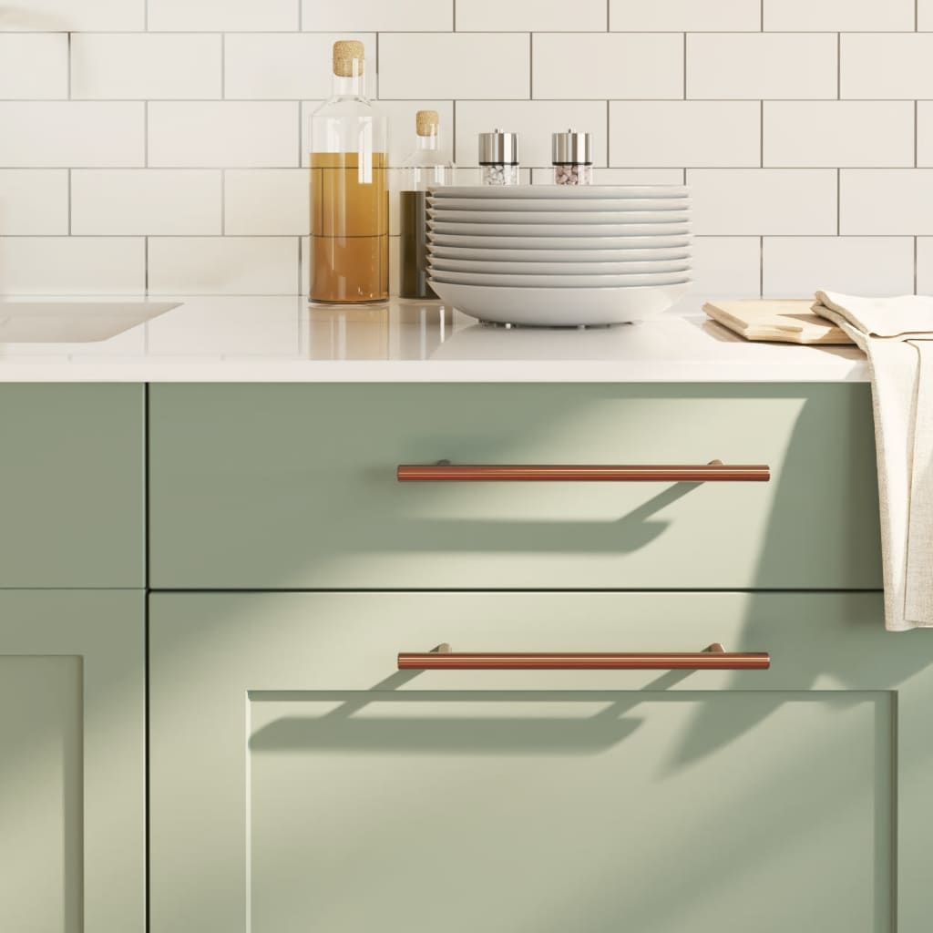 Nábytkové Úchytky 20 Ks Zlaté Nerezová Ocel