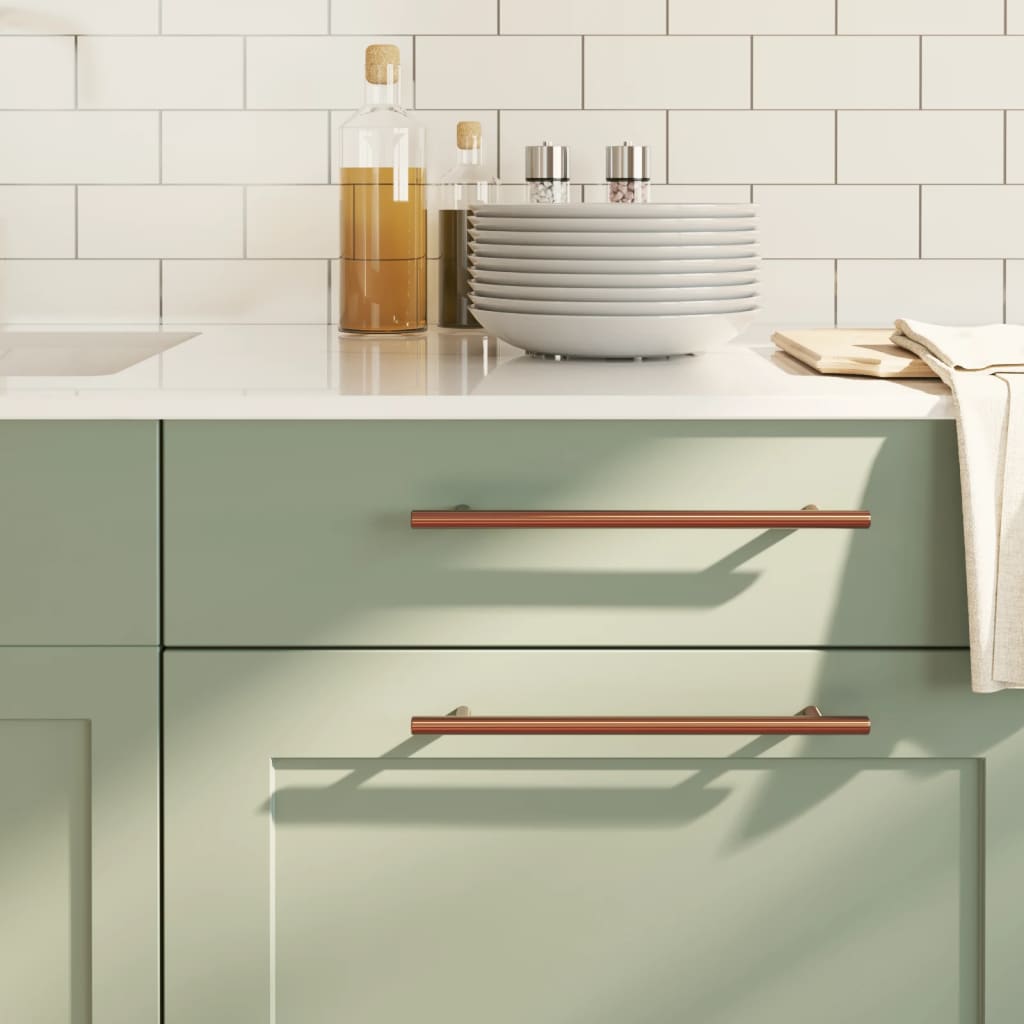 Nábytkové Úchytky 20 Ks Zlaté Nerezová Ocel