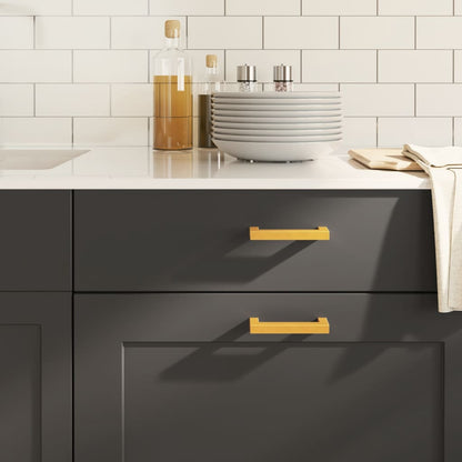 Nábytkové Úchytky 5 Ks Černé Nerezová Ocel