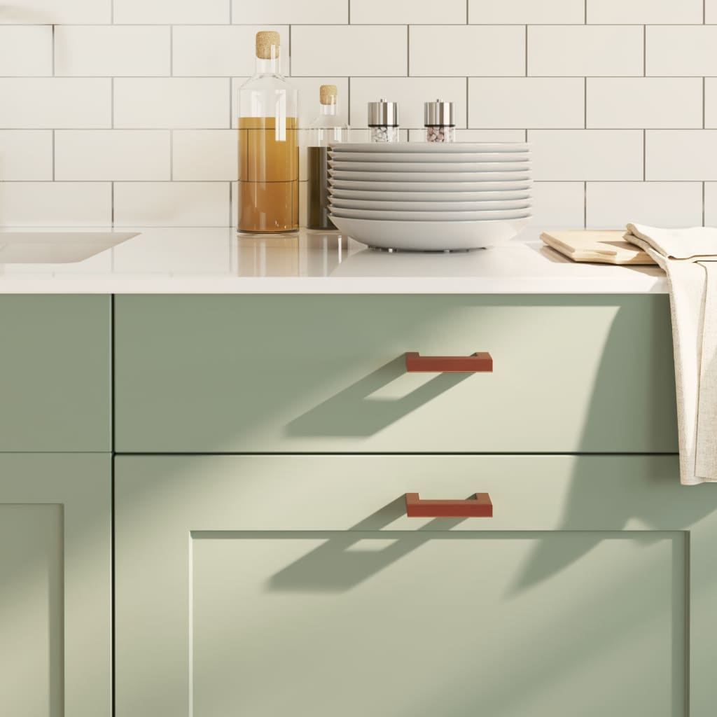 Nábytkové Úchytky 5 Ks Černé Nerezová Ocel