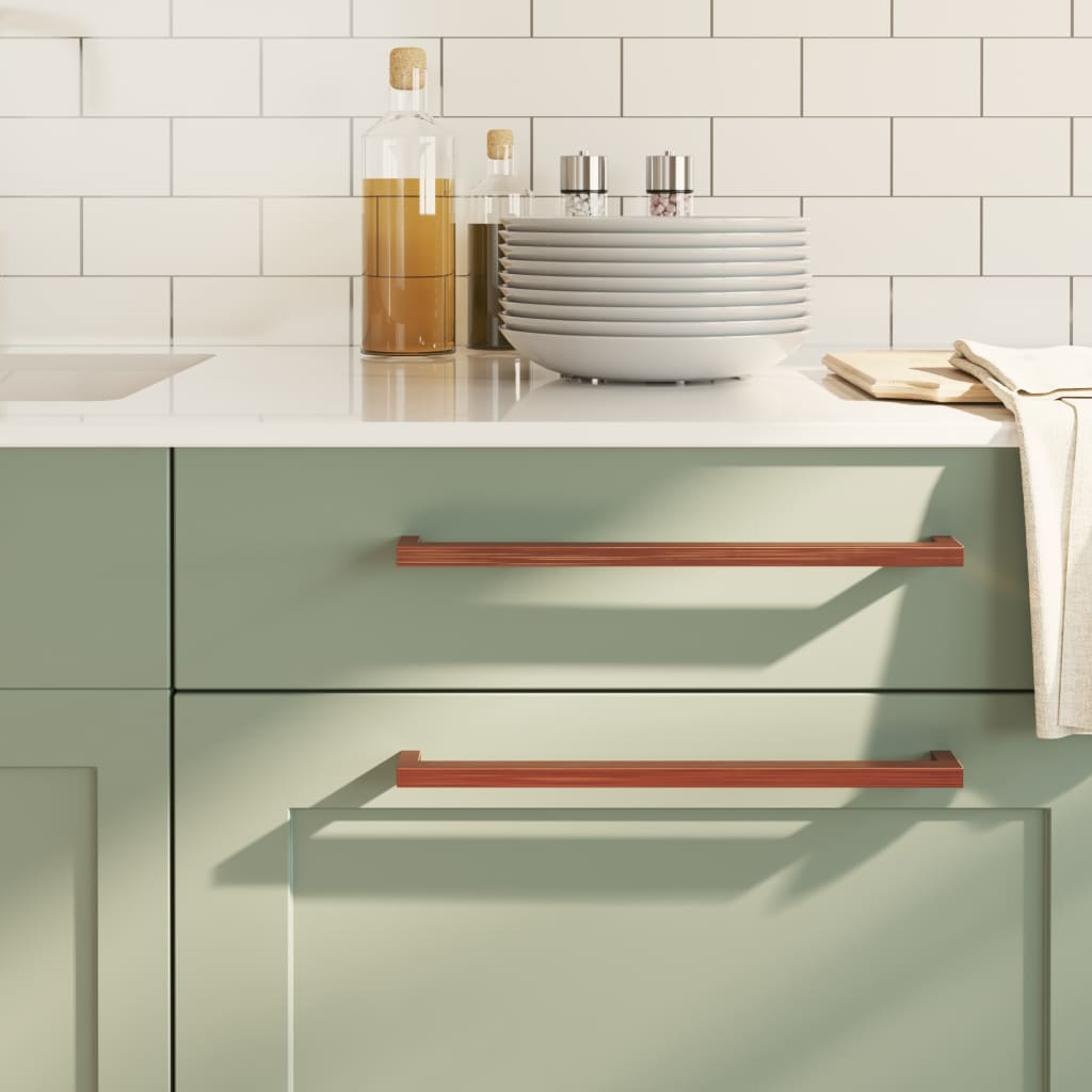 Nábytkové Úchytky 5 Ks Černé Nerezová Ocel