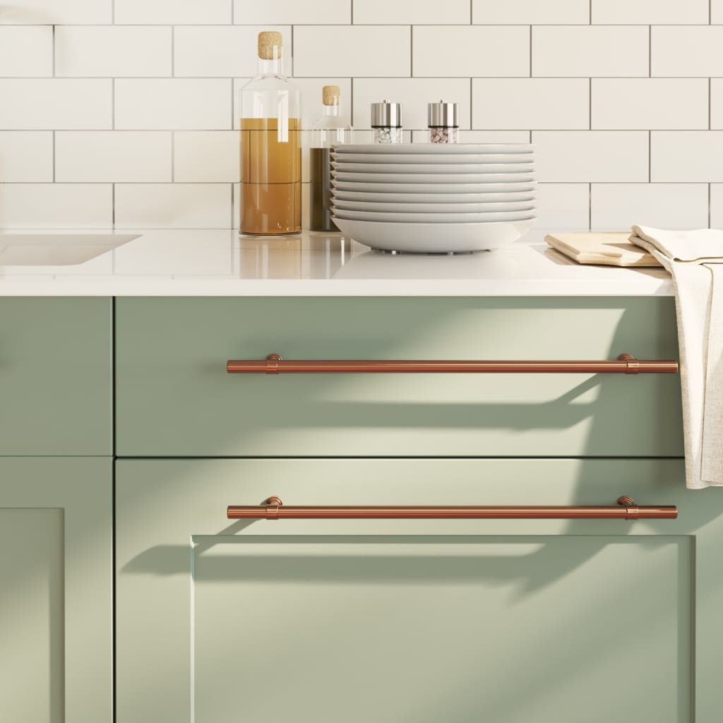 Nábytkové Úchytky 10 Ks Stříbrné Nerezová Ocel