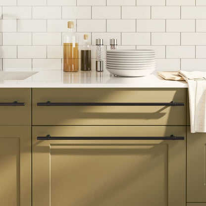 Nábytkové Úchytky 10 Ks Stříbrné Nerezová Ocel