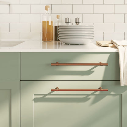 Nábytkové Úchytky 10 Ks Stříbrné Nerezová Ocel