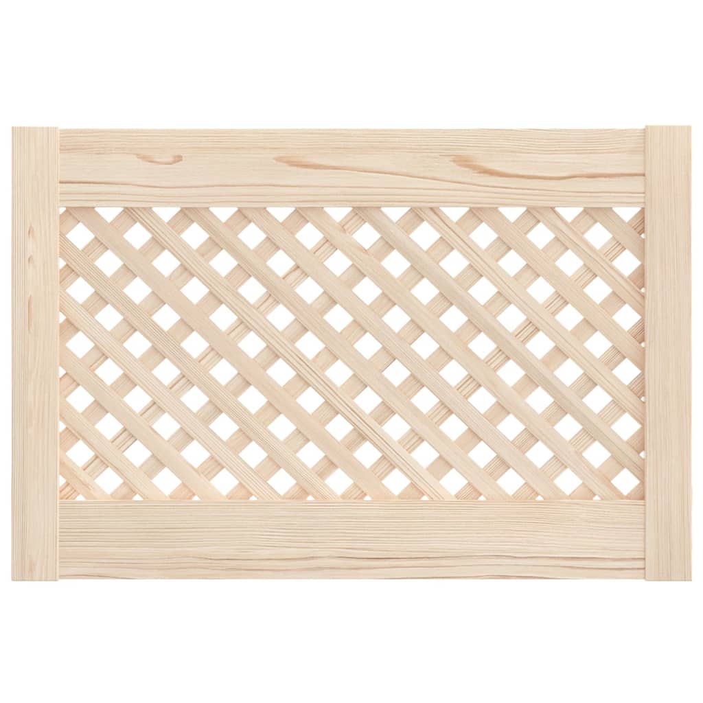 Nábytková Dvířka Mřížkový Design 2 Ks 59,5 X 39,5 Cm Borovice