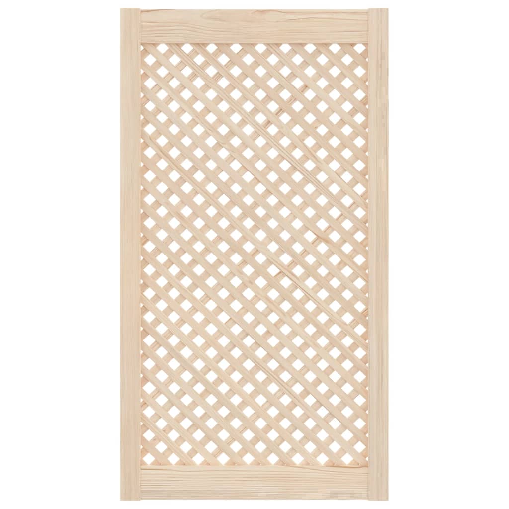 Nábytková Dvířka Mřížkový Design 2 Ks 49,5 X 99 Cm Borovice