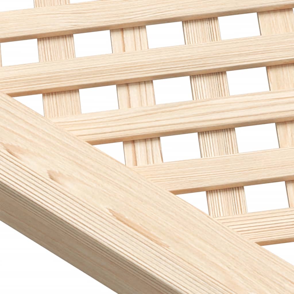 Nábytková Dvířka Mřížkový Design 2 Ks 49,5 X 99 Cm Borovice