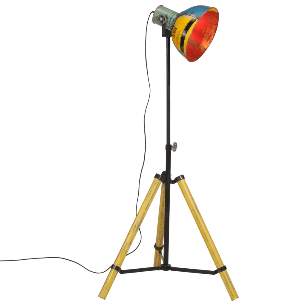 Stojací Lampa 25 W Vícebarevná 75 X 75 X 90–150 Cm E27