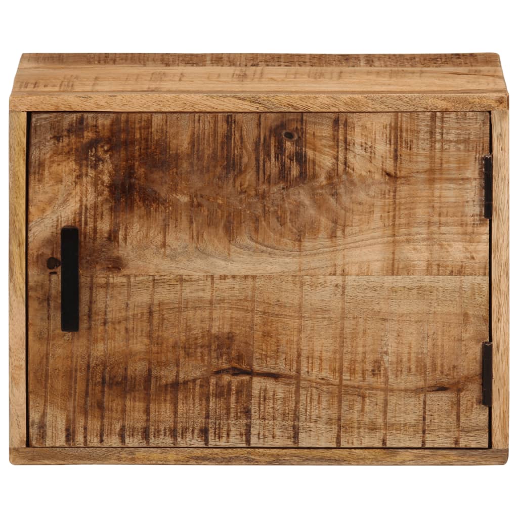 Nástěnný Noční Stolek 40X30X25 Cm Masivní Mangovníkové Dřevo