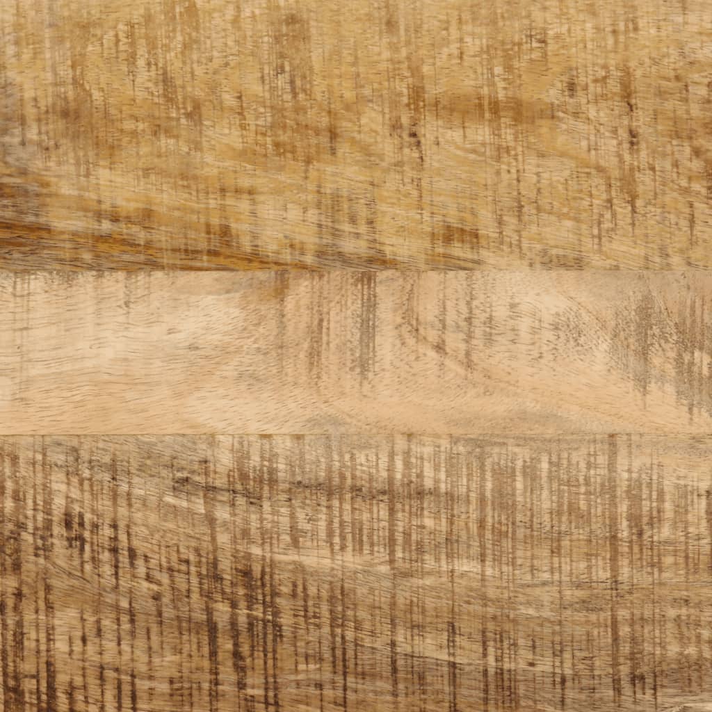 Konzolový Stolek 110X30X75 Cm Masivní Hrubý Mangovník A Železo