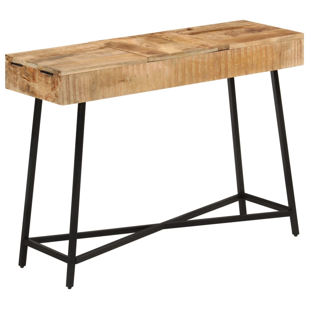 Toaletní Stolek 105X35X75 Cm Masivní Hrubý Mangovník A Železo
