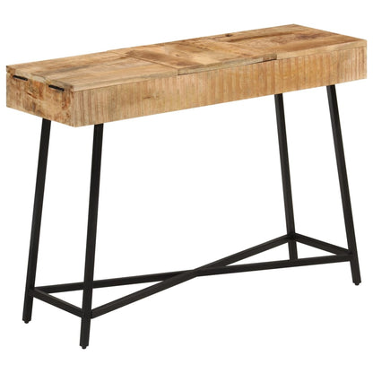 Toaletní Stolek 105X35X75 Cm Masivní Hrubý Mangovník A Železo