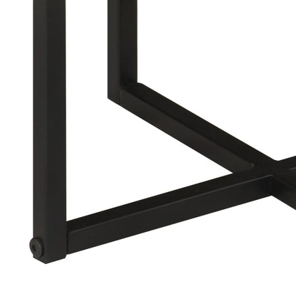 Konferenční Stolek 35X35X30 Cm Masivní Akáciové Dřevo A Železo