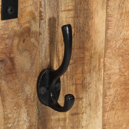 Věšák Na Kabáty 35X8X110 Cm Masivní Hrubé Mangovníkové Dřevo