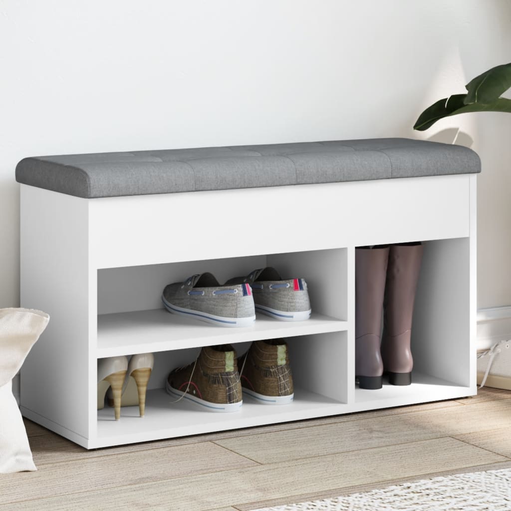 Lavice S Botníkem 82 X 32 X 45,5 Cm Kompozitní Dřevo