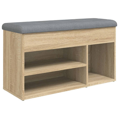 Lavice S Botníkem 82 X 32 X 45,5 Cm Kompozitní Dřevo