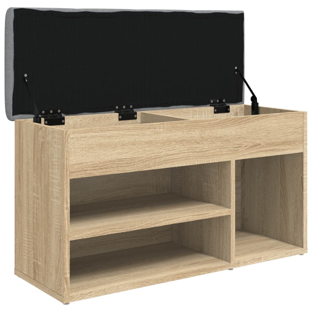 Lavice S Botníkem 82 X 32 X 45,5 Cm Kompozitní Dřevo