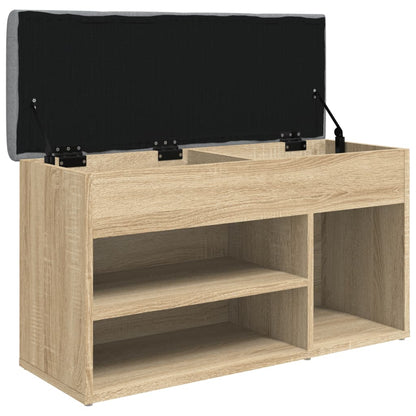 Lavice S Botníkem 82 X 32 X 45,5 Cm Kompozitní Dřevo