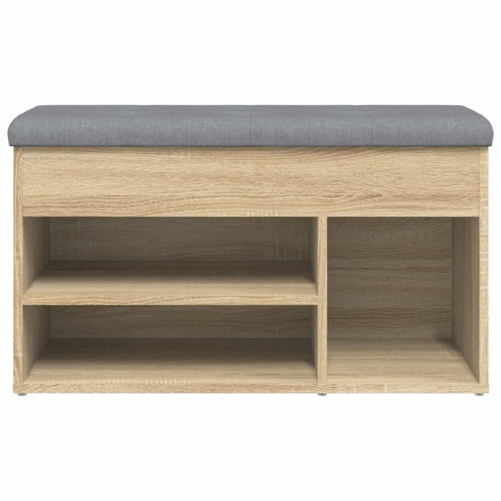 Lavice S Botníkem 82 X 32 X 45,5 Cm Kompozitní Dřevo