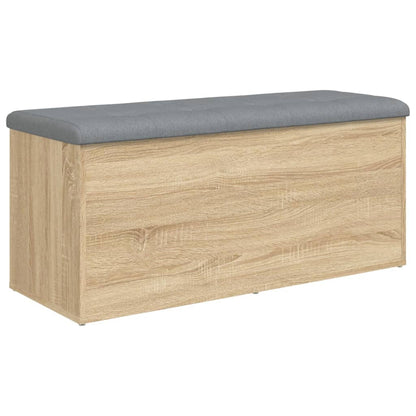 Úložná Lavice Dub Sonoma 102 X 42 X 45 Cm Konstrukční Dřevo